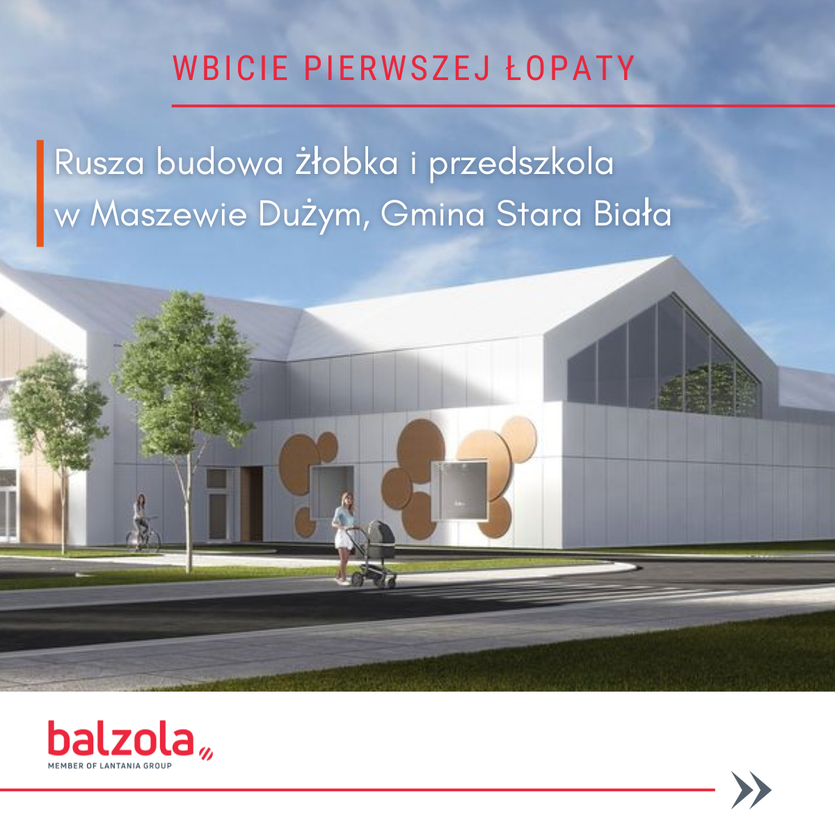 Rozpoczyna się budowa żłobka i przedszkola w Maszewie Dużym