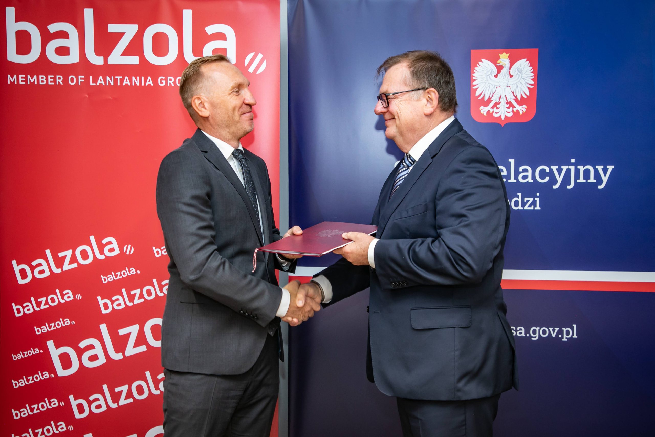 Adam Uznański i Andrzej Rogiński