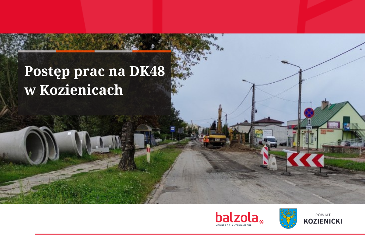 Przebudowa DK 48 Balzola Polska