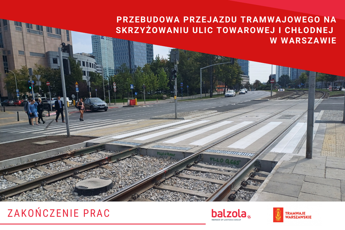 Zakończenie prac towarowa - chłodna