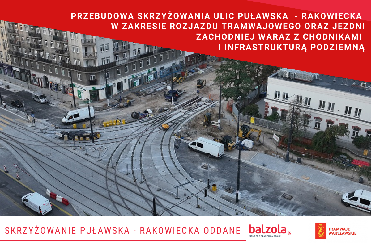 Skrzyżowanie Puławska - Rakowiecka