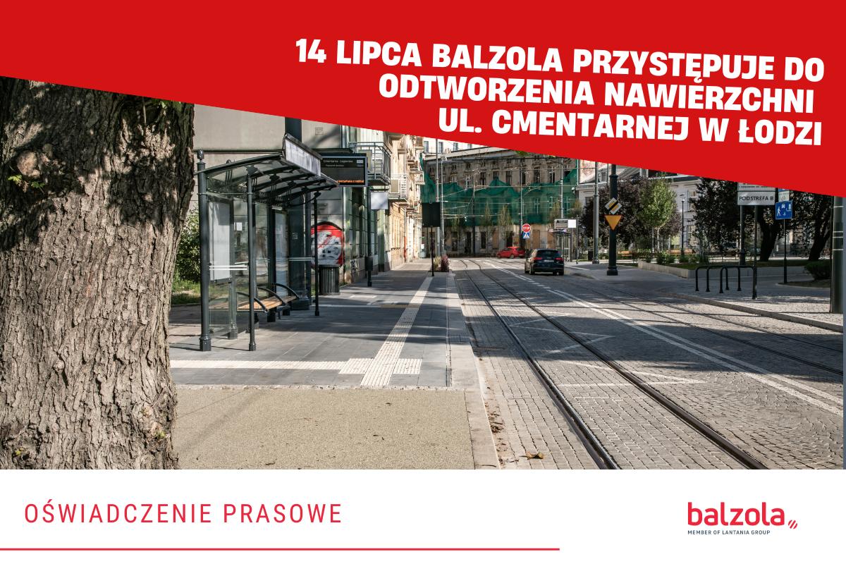 Odtworzenie nawierzchni ul. Cmentarnej w Łodzi