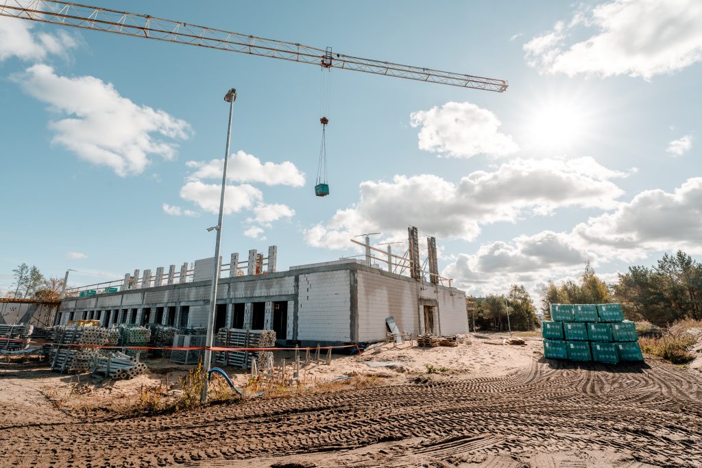 Budowa Szkoły Grasera_ realizacja Balzola Poska