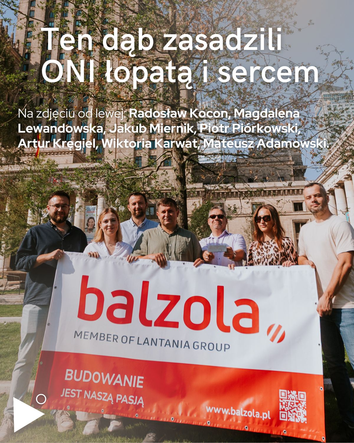 Ten dąb zasadzili ONI