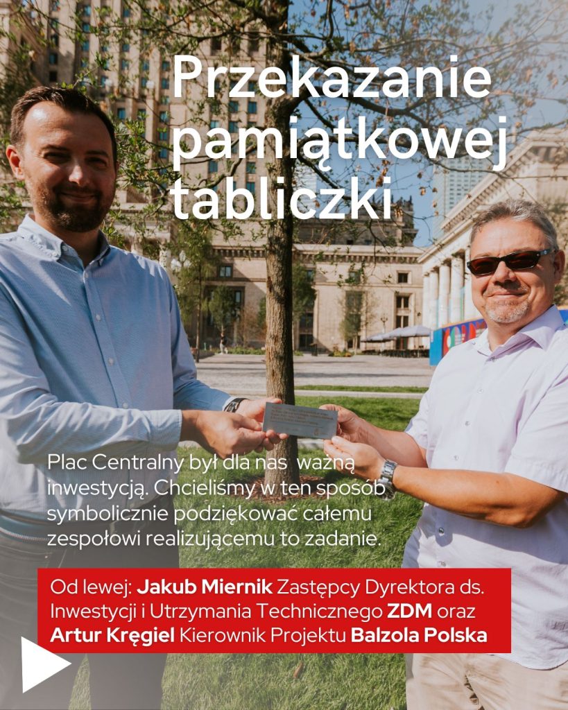 Balzola Dąb WOŚP pl. Centralny
