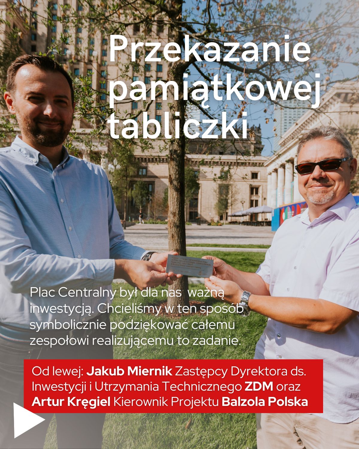 Balzola Dąb WOŚP pl. Centralny