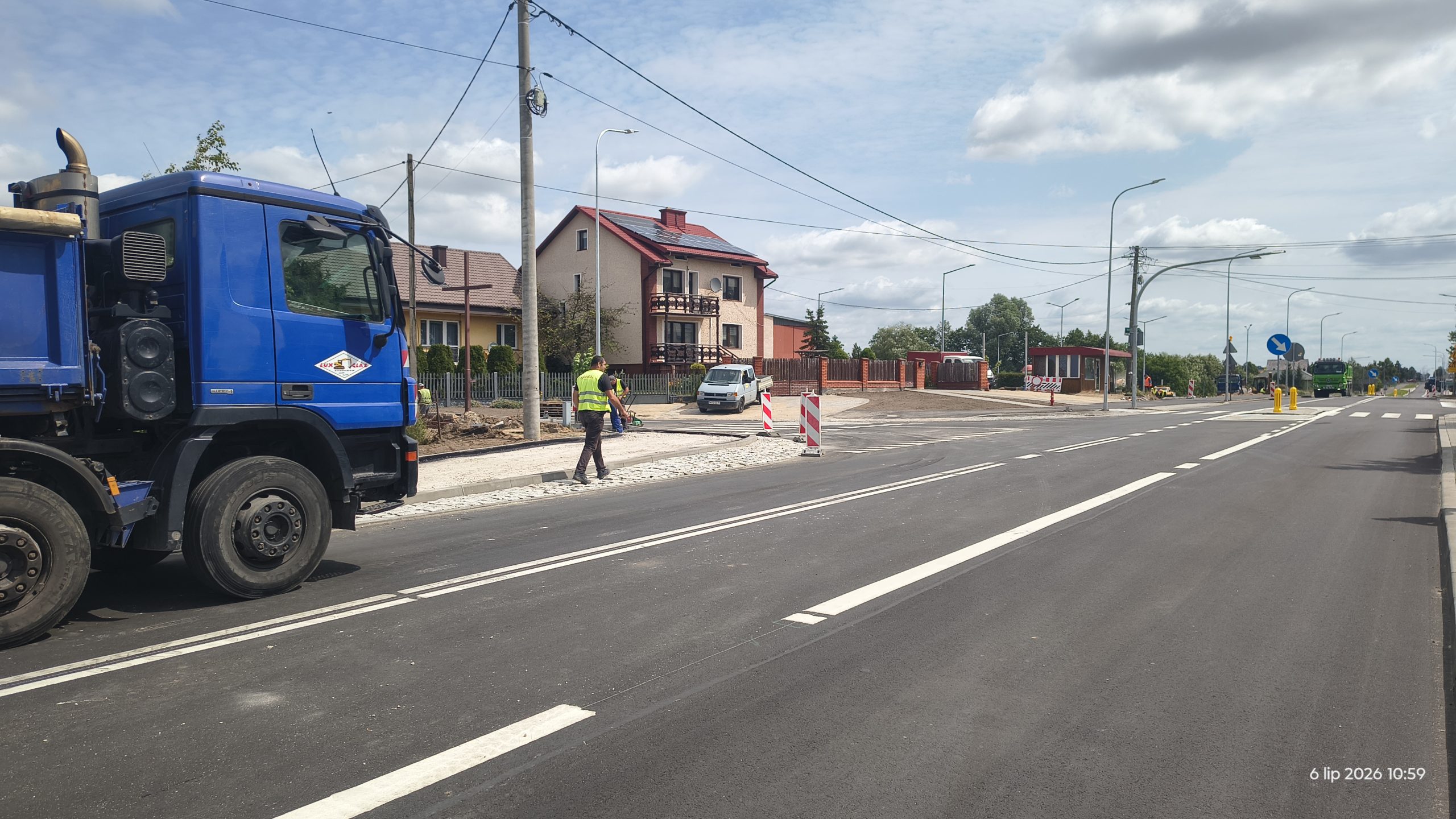 DW540 _Stare Proboszczewice_Gina Stara Biała_Malowania znaków poziomych_01
